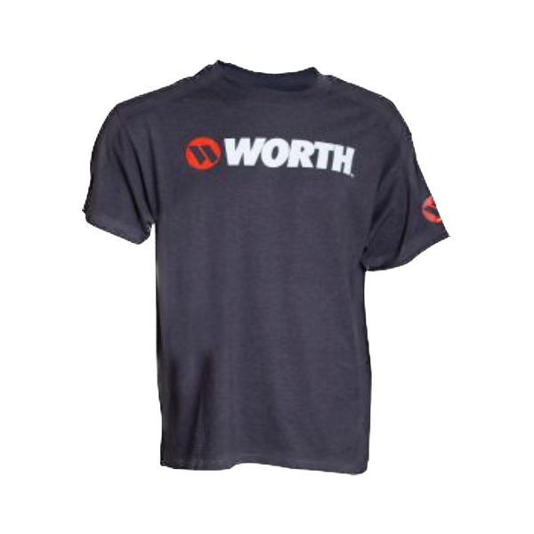 WORTH "M" Short Sleeve T-Shirt - CHAR