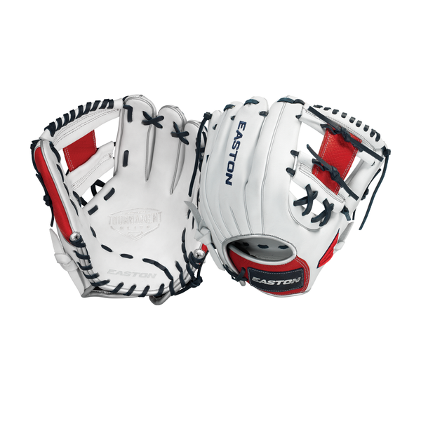 Easton Tournament Elite 11.5" Baseball Glove - TE115 WH/RD/NY