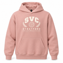 2026/27 Season Stratford Volleyball Club Laurel Logo Collection Rose Hoodie (Adult Sizes Only) - 26-SVC-Laurel Collection-Dusty Rose-SAN-KOI2250
