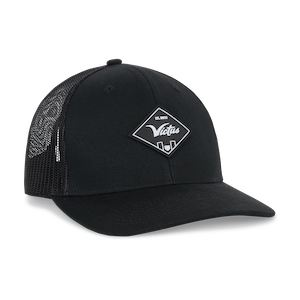 Victus Snapback Batters Box Black/Black Hat  - VAHTBBOX-BK/BK