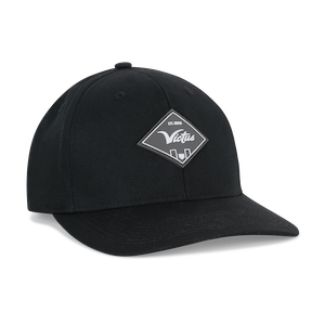 Victus Snapback Batters Box Solid  Black Hat  - VAHTSLDBBOX-BK