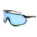 Vigor Bayonet Sea Blue Lumen+ Black Frame Sunglasses