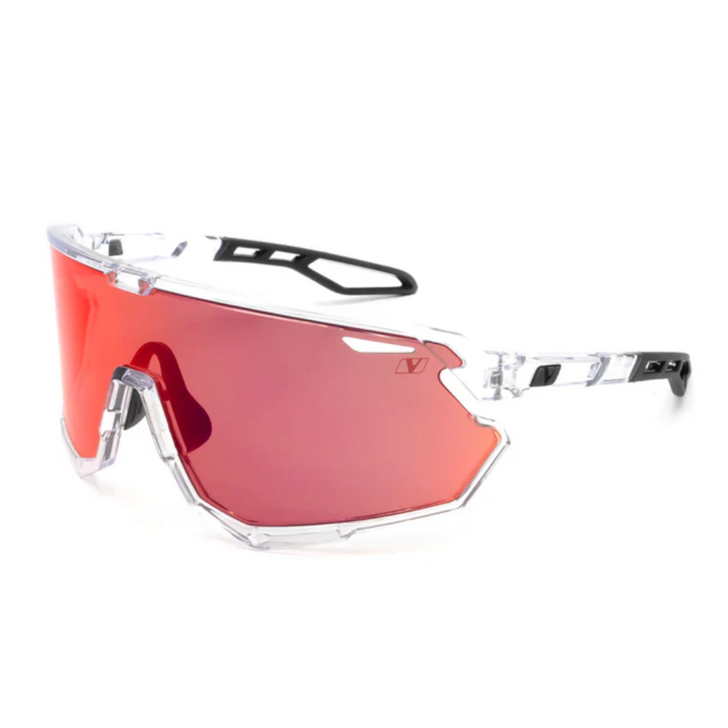 Vigor Bayonet Crimson Lumen+ Clear Frame Sunglasses