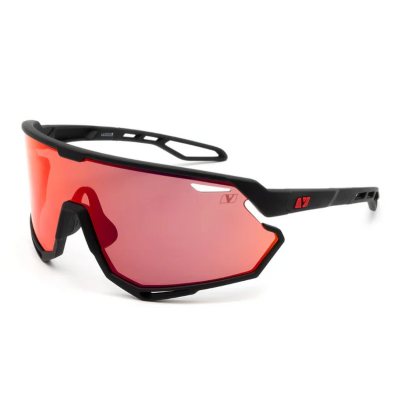 Vigor Bayonet Crimson Lumen+ Black Frame Sunglasses