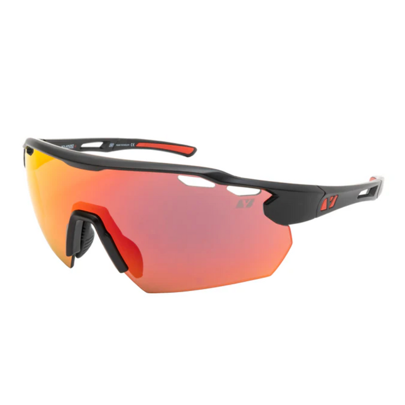 Vigor Rebel Creek Crimson Lumon+ Black Frame Sunglasses