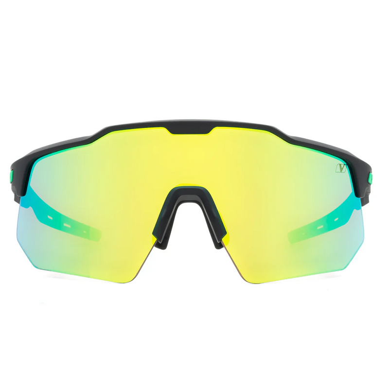 Vigor Tiburon Acid Green-Bronze  Lumen+ Black Frame Sunglasses