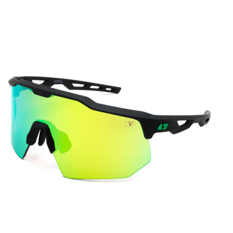 Vigor Tiburon Acid Green-Bronze  Lumen+ Black Frame Sunglasses