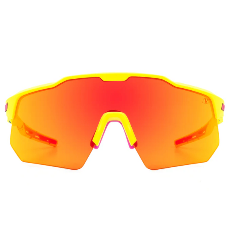 Vigor Tiburon Crimson Lumen+ Yellow Frame Sunglasses