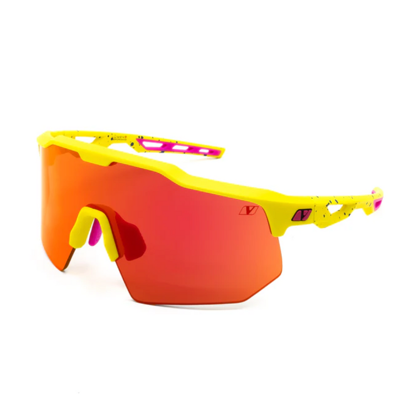 Vigor Tiburon Crimson Lumen+ Yellow Frame Sunglasses