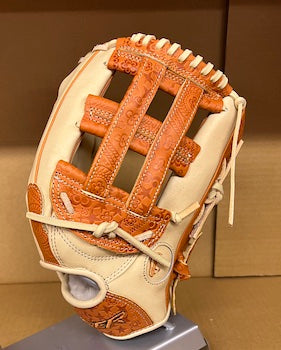 Viper Premium 13" Leather Slowpitch Softball Fielding Glove â€“ VIPER130-TAN-PAISLEY