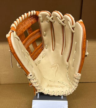 Viper Premium 13" Leather Slowpitch Softball Fielding Glove â€“ VIPER130-TAN-PAISLEY