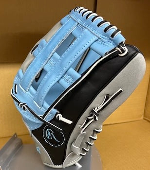 Viper Premium 13.5" Leather Slowpitch Softball Fielding Glove â€“ VIPER14-GRY/BLUESKY