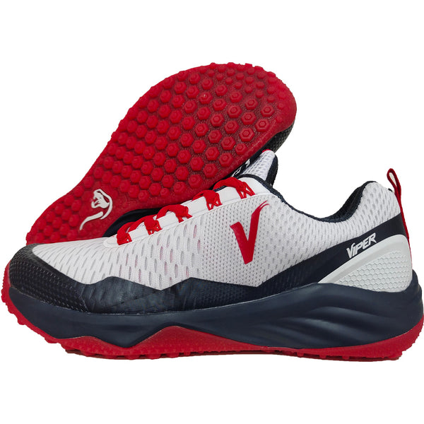 Viper Ultralight Turf Shoe (Red/White/Navy)