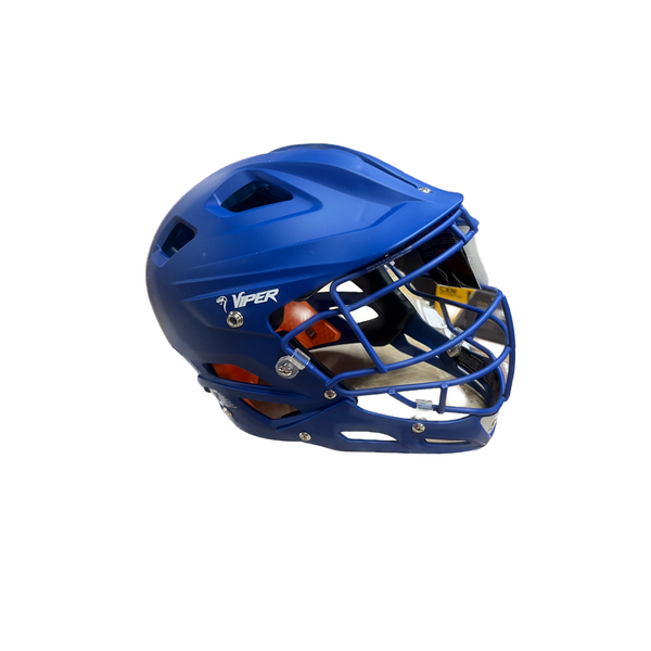 Viper Softball Pitchers Helmet Matte Finish   RY/RY/BL