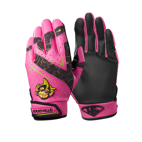 Louisville Slugger Animal Party Youth V2 Batting Gloves - WB5761601