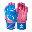 Evoshield Carbyne X-SRZ Autism Speaks Regular Cuff Adult Batting Gloves - Love the Movement