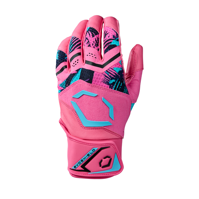 Evoshield Carbyne X-SRZ Miami Vice Regular Cuff Adult Batting Gloves