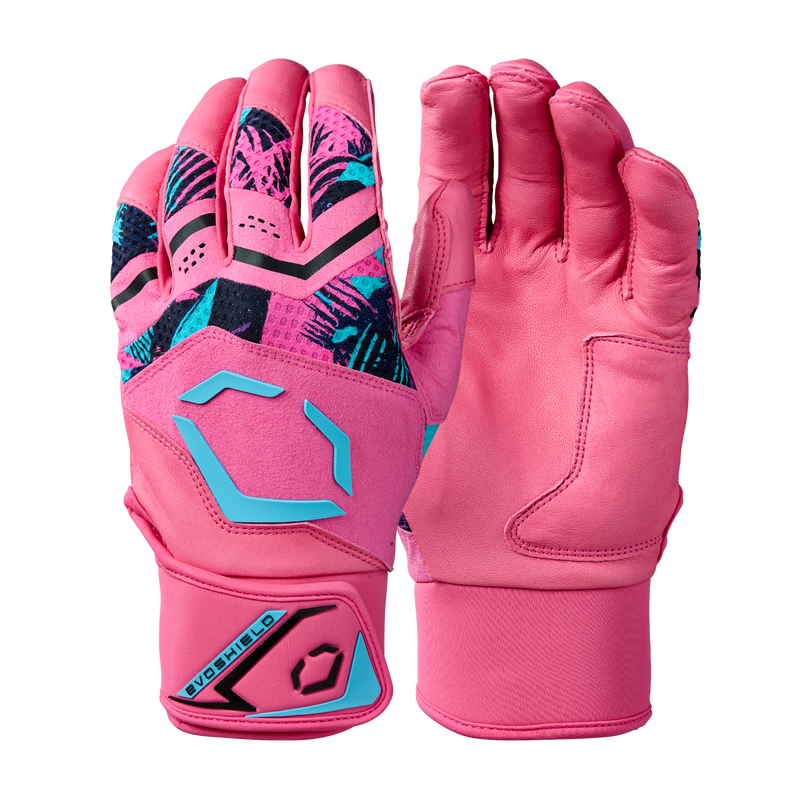 Evoshield Carbyne X-SRZ Miami Vice Regular Cuff Adult Batting Gloves