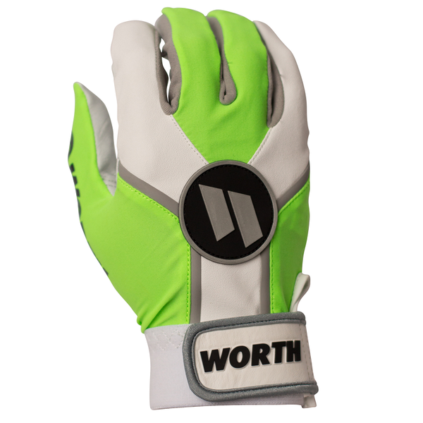 Worth Team Batting Gloves (Green)