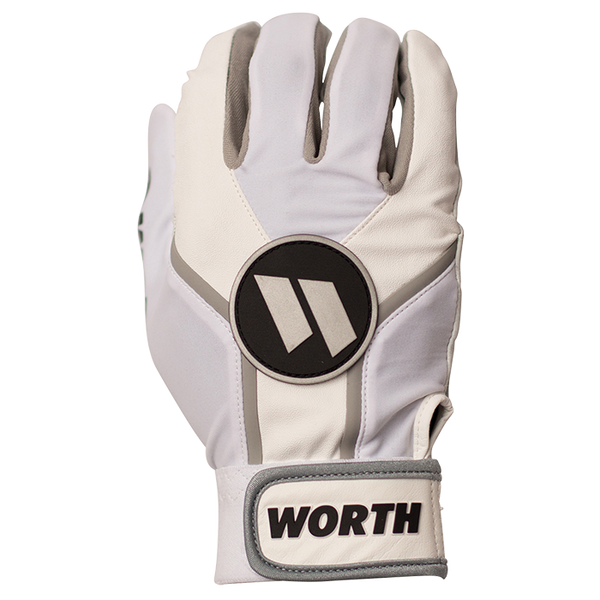 Worth Team Batting Gloves (White)