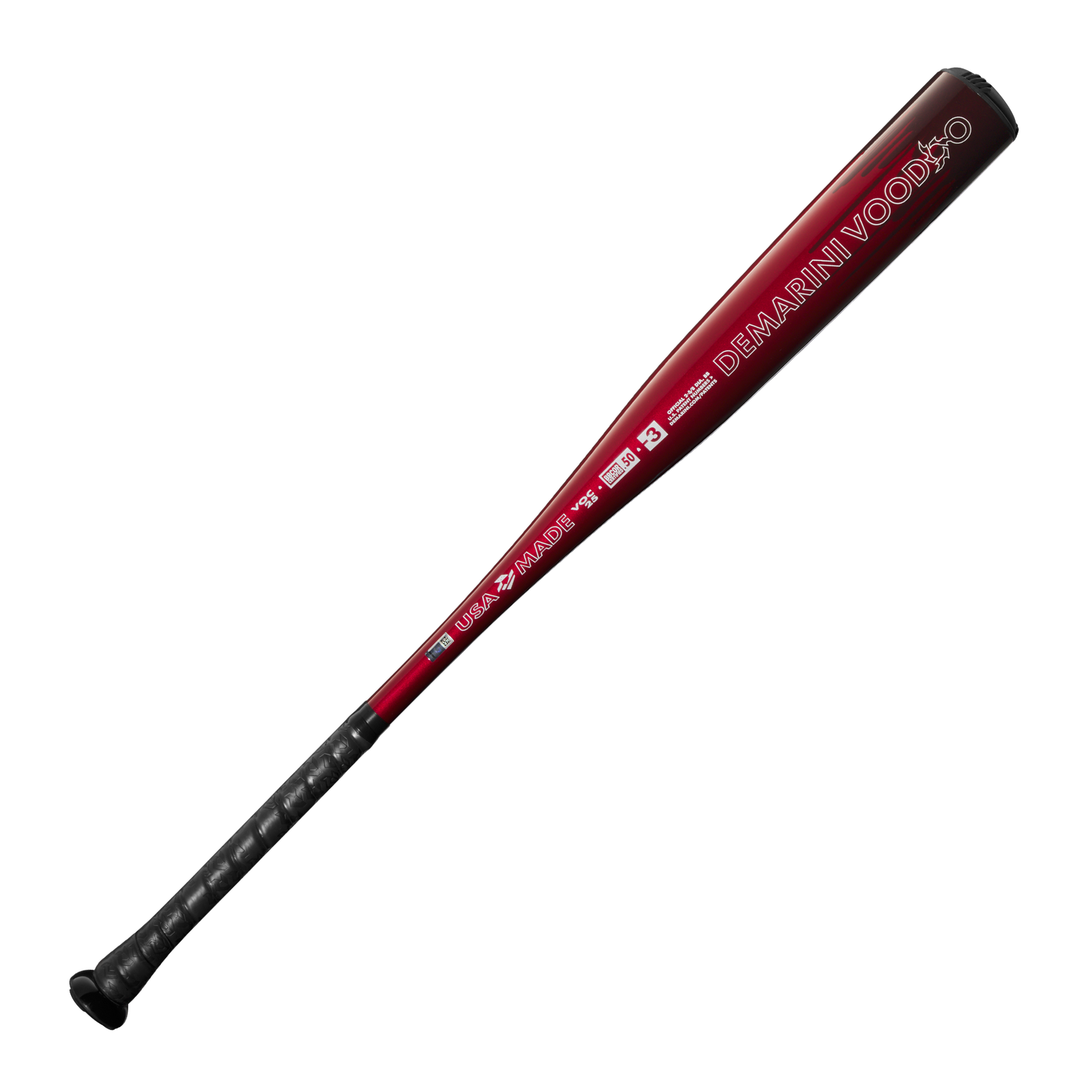 2025 DeMarini Voodoo One Piece (-3) BBCOR Baseball Bat - WBD2527010