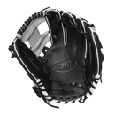 Wilson A700 11.5" Baseball Fielding Glove Black/Silver/White - WBW101427115