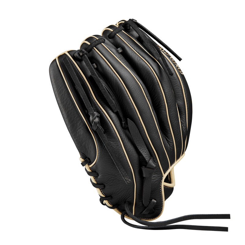 Wilson A700 12" Baseball Fielding Glove Black/Blonde - WBW10142812 / WBW10142912