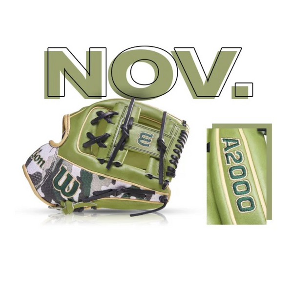 Wilson Glove of The Month (GOTM) Nov. 2023 A2000 11.75" Baseball Glove - WBW1016901175