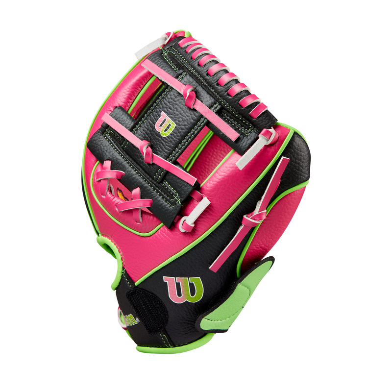 Wilson Party Animals 10" EZ Catch Youth Baseball Fielding Glove - WBW10221310 / WBW10221410