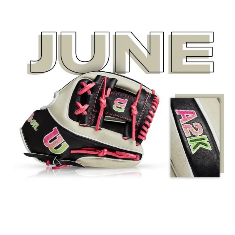 Wilson Glove of The Month (GOTM) June 2024 A2K Custom 1724 Pattern - 11.75" - WBW1022571175