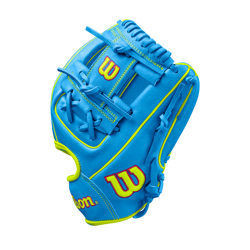 2024 A2000 1986 SKY BLUE/OPTIC 11.5" Infield Baseball Glove - WBW102267115