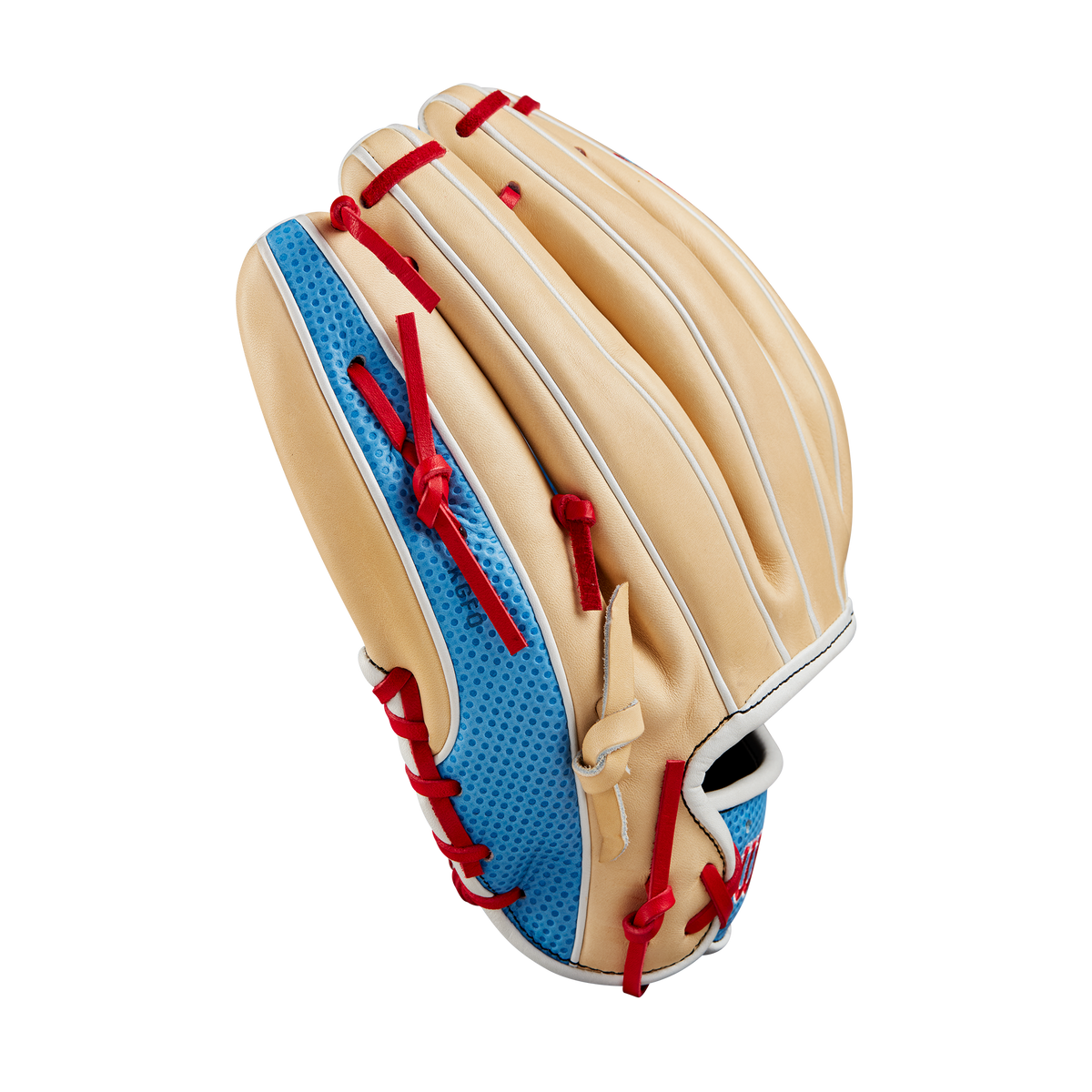 2024 A2000 1975 Blonde/Tropical Blue/Red 11.75