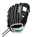 2024 Wilson A2000 White/Teal 12" Classic H12 Fastpitch Softball Glove - WBW10262412