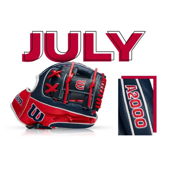 Wilson Glove of The Month (GOTM) July 2024 A2000 1786SS Pattern - 11.5" - WBW102787115