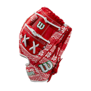 Wilson Glove of The Month (GOTM) December 2024 A2000 Custom 1975  Pattern Ugly Christmas Sweater - 11.75" - WBW1027941175