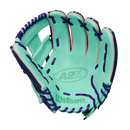 2026 Wilson A2K 11.5" 1786SS Navy/Seafoam/Pink Fielding Glove - WBW103470115