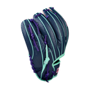2026 Wilson A2K 11.5" 1786SS Navy/Seafoam/Pink Fielding Glove - WBW103470115