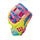 2025 Wilson A2000 1786 Model 11.5" Baseball Glove Pink Lemonade- WBW103492115