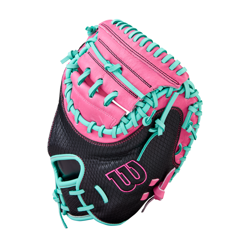 Wilson A1000 CM33 33” SuperSkin/SnakeSkin Baseball Catcher’s Mitt - WBW10396633
