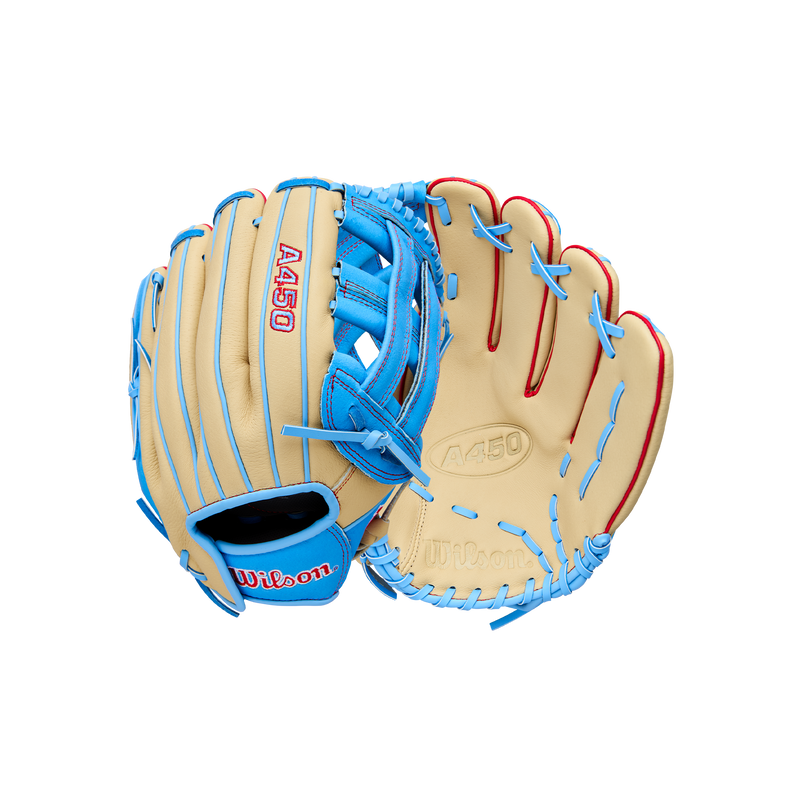 Wilson A450 Advisory Staff 12" Youth Baseball Fielding Glove - WBW10398212 / WBW10398312