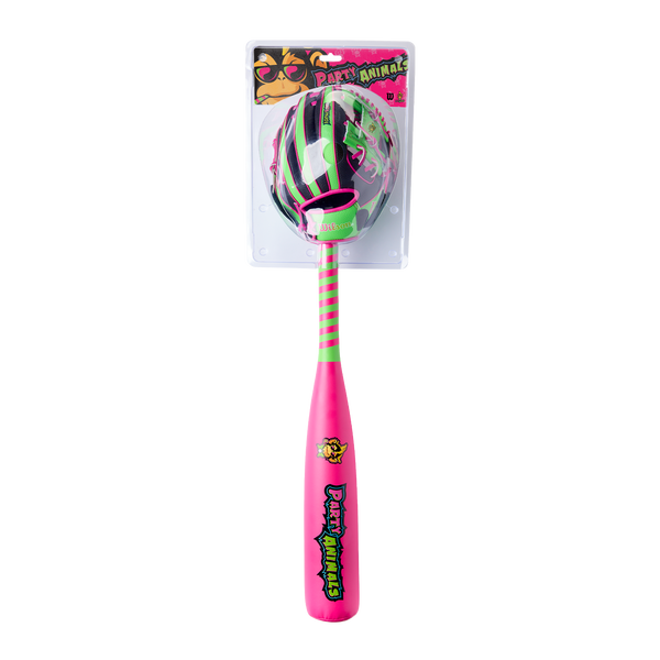 Party Animals 10" Glove and Bat Youth Starter Kit - WBW10415810 / WBW10416010