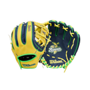 Wilson Savannah Banana's 11" Youth Baseball Fielding Glove - WBW10419211 / WBW10419311