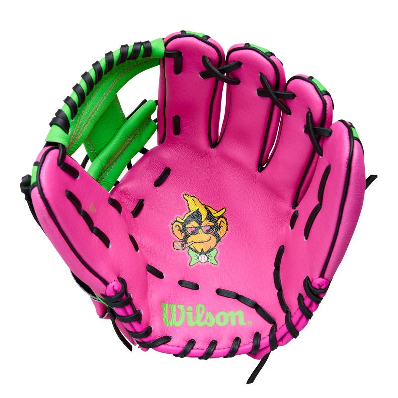 Wilson Party Animals 11" Youth Baseball Fielding Glove - WBW10419411 / WBW10419511