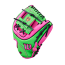 Wilson Party Animals 11" Youth Baseball Fielding Glove - WBW10419411 / WBW10419511