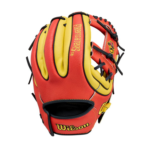 Wilson Fire Fighters 11" Youth Baseball Fielding Glove - WBW10419611 / WBW10419711