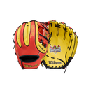 Wilson Fire Fighters 11" Youth Baseball Fielding Glove - WBW10419611 / WBW10419711