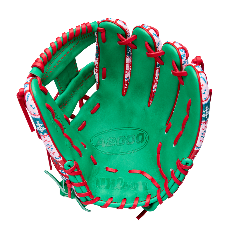 Wilson Glove of The Month (GOTM) December 2025 A2000 1975 "Christmas" 11.75" Baseball Glove - WBW1042211175