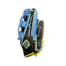 2026 Wilson A1000SP 13” Black/Cool Blue Slowpitch Fielding Glove - WBW10456713 / WBW10457113