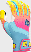 Easton Spring Break Walk off Ethos Light Blue/Pink Batting Gloves Adult/Youth - WO25BG-SPRINGBREAK-LBPK