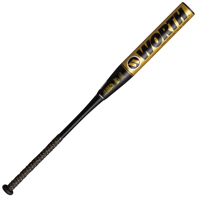 Worth Steele's - HAWK Edition - XL 2pc 12.25" Barrel USSSA Slowpitch Softball Bat WSHEU